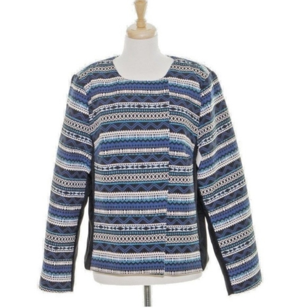 New Lane Bryant Womens 22 Blazer Jacket Multicolor